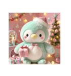 癒される♡かわいいふわふわペンギン（個別スタンプ：4）