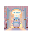 癒される♡かわいいふわふわペンギン（個別スタンプ：5）