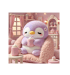 癒される♡かわいいふわふわペンギン（個別スタンプ：7）