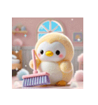 癒される♡かわいいふわふわペンギン（個別スタンプ：11）