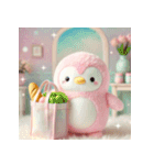 癒される♡かわいいふわふわペンギン（個別スタンプ：13）