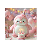 癒される♡かわいいふわふわペンギン（個別スタンプ：23）