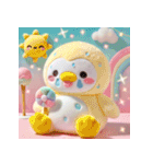 癒される♡かわいいふわふわペンギン（個別スタンプ：24）