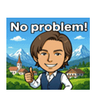 投資家JACKの英語スタンプ（個別スタンプ：14）