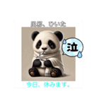 リアルかわいい日常パンダ2（個別スタンプ：15）