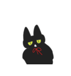 黒猫にゃんにゃんにゃん（個別スタンプ：17）