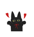 黒猫にゃんにゃんにゃん（個別スタンプ：31）