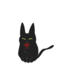 黒猫にゃんにゃんにゃん（個別スタンプ：32）