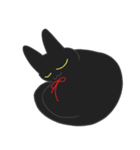 黒猫にゃんにゃんにゃん（個別スタンプ：33）