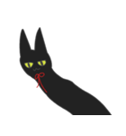 黒猫にゃんにゃんにゃん（個別スタンプ：35）