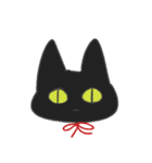 黒猫にゃんにゃんにゃん（個別スタンプ：38）