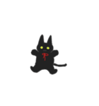黒猫にゃんにゃんにゃん（個別スタンプ：40）