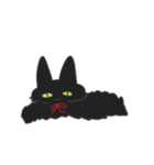 黒猫もふもふもふ（個別スタンプ：19）