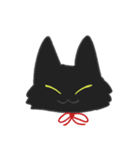 黒猫もふもふもふ（個別スタンプ：39）