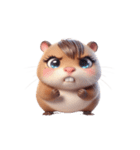 カピバラ おもしろ大好き（個別スタンプ：13）