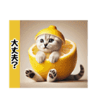 ひょっこりにゃん‼️,,,,,,,,,,（個別スタンプ：8）