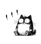 【New❗️】落書き猫………..（個別スタンプ：13）