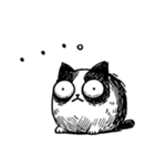 【New❗️】落書き猫………..（個別スタンプ：27）