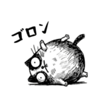 【New❗️】落書き猫………..（個別スタンプ：28）