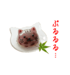 にゃんこ和菓子、あ〜んっと一言（個別スタンプ：15）