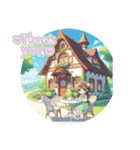 #Light Green Cottage（個別スタンプ：16）