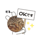 れおちスタンプ。（個別スタンプ：6）