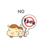 塩パンは節約が大好き（個別スタンプ：12）