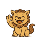 ゆるっとシーサーの日常（個別スタンプ：1）