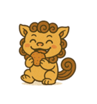ゆるっとシーサーの日常（個別スタンプ：4）