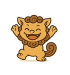 ゆるっとシーサーの日常（個別スタンプ：5）