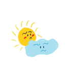 天気を示す表記（個別スタンプ：2）