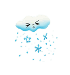 天気を示す表記（個別スタンプ：4）