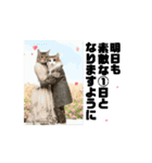 ラブリー♡キュート♡動く猫♡敬語♡挨拶（個別スタンプ：15）