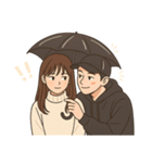 恋人同士の普段のやりとり-奈々＆Nick（個別スタンプ：26）