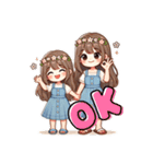 りおめい姉妹スタンプ(仲良し姉妹の日常)（個別スタンプ：2）