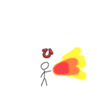 棒人間の魔法戦い（個別スタンプ：14）