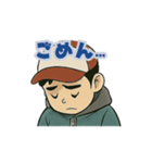 赤白帽BOY（個別スタンプ：12）