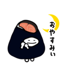 シャケ【にぎまろ】（個別スタンプ：3）