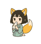 狐の女の子【稲荷しの】（個別スタンプ：10）