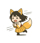 狐の女の子【稲荷しの】（個別スタンプ：11）