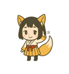 狐の女の子【稲荷しの】（個別スタンプ：34）