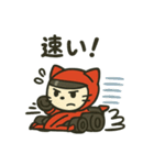 F1赤レンジャーくん（個別スタンプ：6）