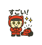 F1赤レンジャーくん（個別スタンプ：12）