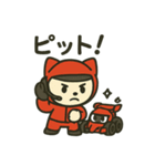 F1赤レンジャーくん（個別スタンプ：13）