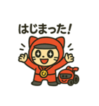 F1赤レンジャーくん（個別スタンプ：18）