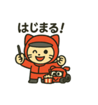 F1赤レンジャーくん（個別スタンプ：19）