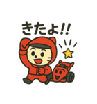 F1赤レンジャーくん（個別スタンプ：24）