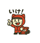 F1赤レンジャーくん（個別スタンプ：26）