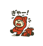 F1赤レンジャーくん（個別スタンプ：27）