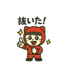 F1赤レンジャーくん（個別スタンプ：28）